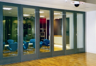 Double Glazed Movable Wall for offices