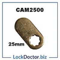 CAM2500 25mm FLAT CAM 2mm thick actuator
