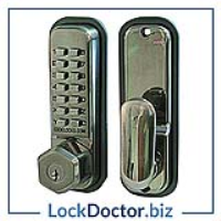 CODELOCKS CL255KO Series Digital Lock With Key Override