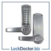 CODELOCKS CL600 Series Digital Lock With Tubular Latch