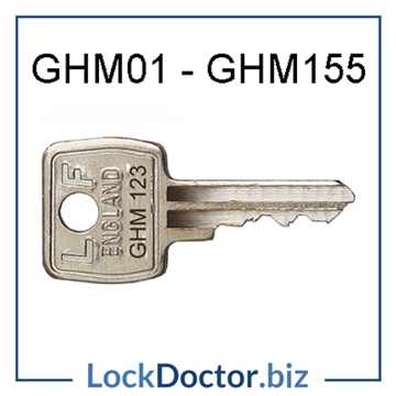GHM001-GHM155 HARVEY Filing Cabinet Key