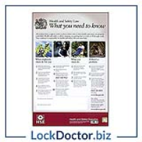 HSE01 Health & Safety Poster 800mm x 600mm PVC Sign