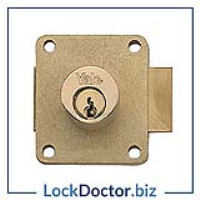 KM3044 16mm YALE 076 Cylinder Straight Cupboard Lock