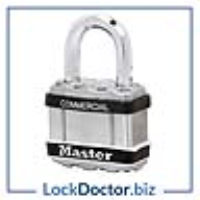 KM5STS Master Lock Commercial Steel Padlock with Stainless Steel Cover