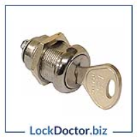 KM95CYL 20mm L&F Threaded Cam lock Mastered M95 with 2 keys