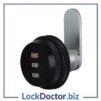 KMAS10466 ASEC 3 Digit Combination Nutfix Camlock