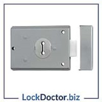 KMAS10596 ASEC FB1 Double Handed 2 Lever Rim Lock