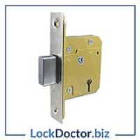 KMAS11315 British Standard 5 Lever Dead Lock (64mm) c/w 2 Keys