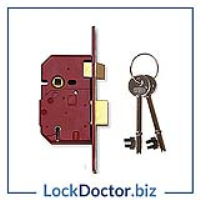KML12479 UNION 2234E 5 Lever Sashlock (67mm) c/w 3 Keys