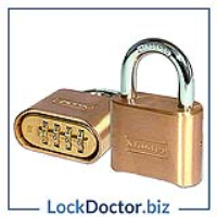KML12844 Master lock 51mm 4 wheel combination padlock
