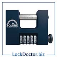 KML15016 SQUIRE CBW85 85mm High Security Combination Sliding Shackle