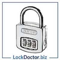 KML19281 ABUS 42mm 3 Wheel Combination Padlock