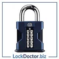 KML21684 SQUIRE SS50 Stronghold Open Shackle Recodable Combination Padlock
