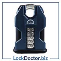 KML21685 SQUIRE SS50C Stronghold Closed Shackle Combination Padlock