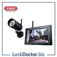 KML21992 ABUS PPDF16000 OneLook Wireless IR Outdoor 7 Inch Touchscreen Surveillance Set