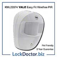 KML22074 YALE Easy Fit Wirefree Pet Friendly PIR Detector for YALE ALARM KITS