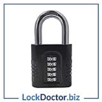 KML22860 Abus 65mm 5 Wheel combination padlock