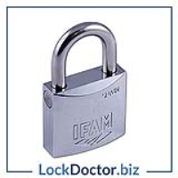 KML24378 IFAM Inox 50mm Open Shackle Marine Padlock