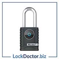 KML24894 MASTER LOCK Weather Resistant Long Shackle Bluetooth Padlock