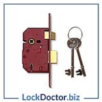 KML4506 UNION 2234 5 Lever Sashlock (67mm) c/w 2 Keys