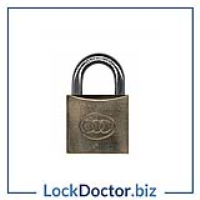 KMTRI32 32mm School Locker Padlock (3 Keys to Differ)