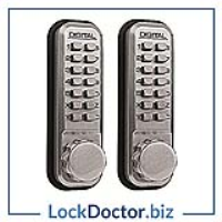 LOCKEY 2430DS Series Back To Back Digital Lock