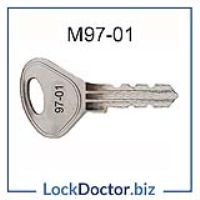 M97-01 Master key for lockers in the range 97001-98999
