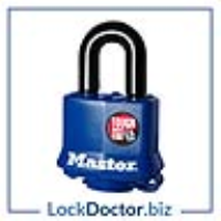 Master Lock Fireproof and Weatherproof Thermoplastic Laminated Padlock