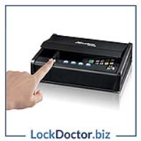 MASTER LOCK MLD08EB Compact Fingerprint Combination Safe