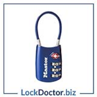 Master TSA Combination Padlock & Cable