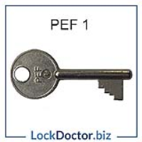 Squire Padlock Key PEF1