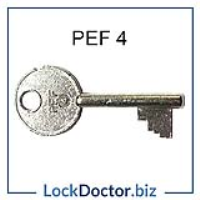 Squire Padlock Key PEF4