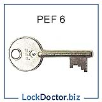 Squire Padlock Key PEF6