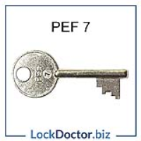 Squire Padlock Key PEF7