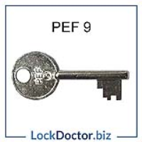 Squire Padlock Key PEF9