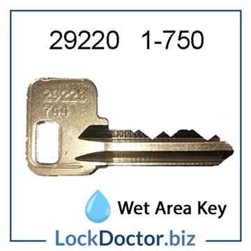 UK Suppliers of ASSA 29220 WET AREA KEYS (1-750)