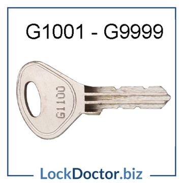 UK Suppliers of Garran Locker Keys G1001-G9999