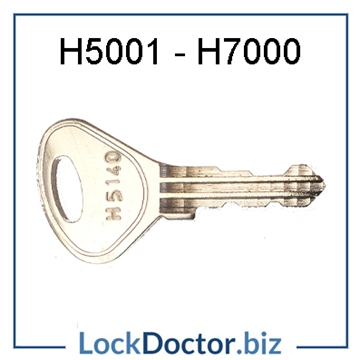 UK Suppliers of Helmsman Locker keys H5001- H7000