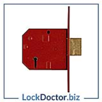 UNION 2134E 5 Lever Sashlock (79.5mm) c/w 2 Keys