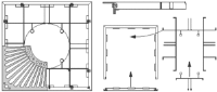 Rimless Tree Grille Frames