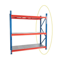 Twin Slot Longspan Racking Frame