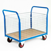 500 Series Platform Trolley - Double Mesh End & Double Side