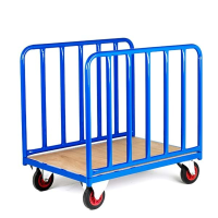 Suppliers Of 500 Series Platform Trolley - Long Goods Double Straight Tubular Sides