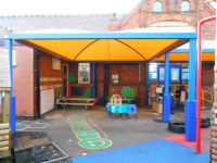 School Canopies and Post Protection