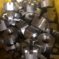 3/8" BSW  Castle Nuts
