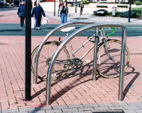 Stainless Steel Cycle Parking Hoops