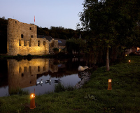 Steel Illuminated Bollards For Domestic Properties