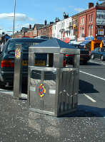 Manufacturers Of Bespoke Stainless Steel Litter Bins