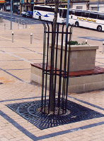 Bespoke Steel Tree Grilles For Tree Protection