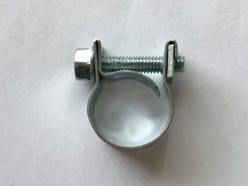 Nut and Bolt Fuel Pipe Clips Zinc